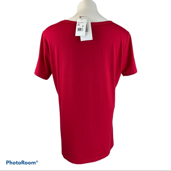 New BILLY BOB’S Texas Love Sequin Tee T-Shirt XL Bling - Picture 3 of 11